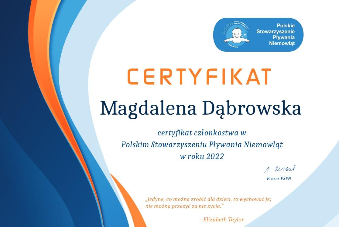 Certyfikat branżowy
