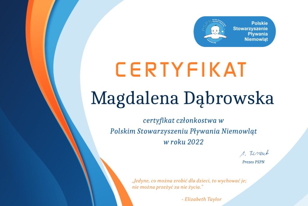 certyfikat PSPN akademii ruchu